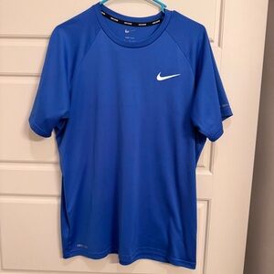 Nike Royal Blue Dri-Fit Swim Performance Tee